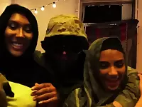 Arab immigrant and muslim cuckold first time Afgan