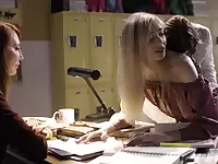 Wild big bottomed alien Jane Wilde fucks the shit out of nerdy dude